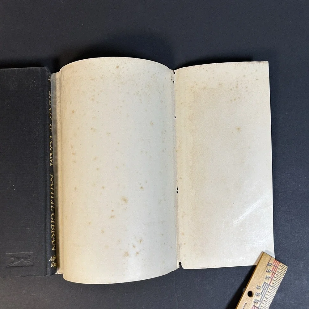 Sand and Foam: A Book of Aphorisms by Kahlil Gibran HC DJ  24th Printing  1967
